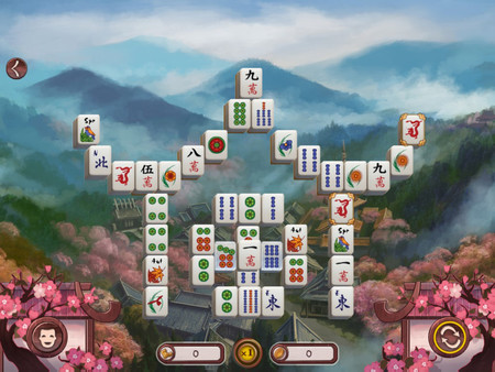 Screenshot z Sakura Day 2 Mahjong