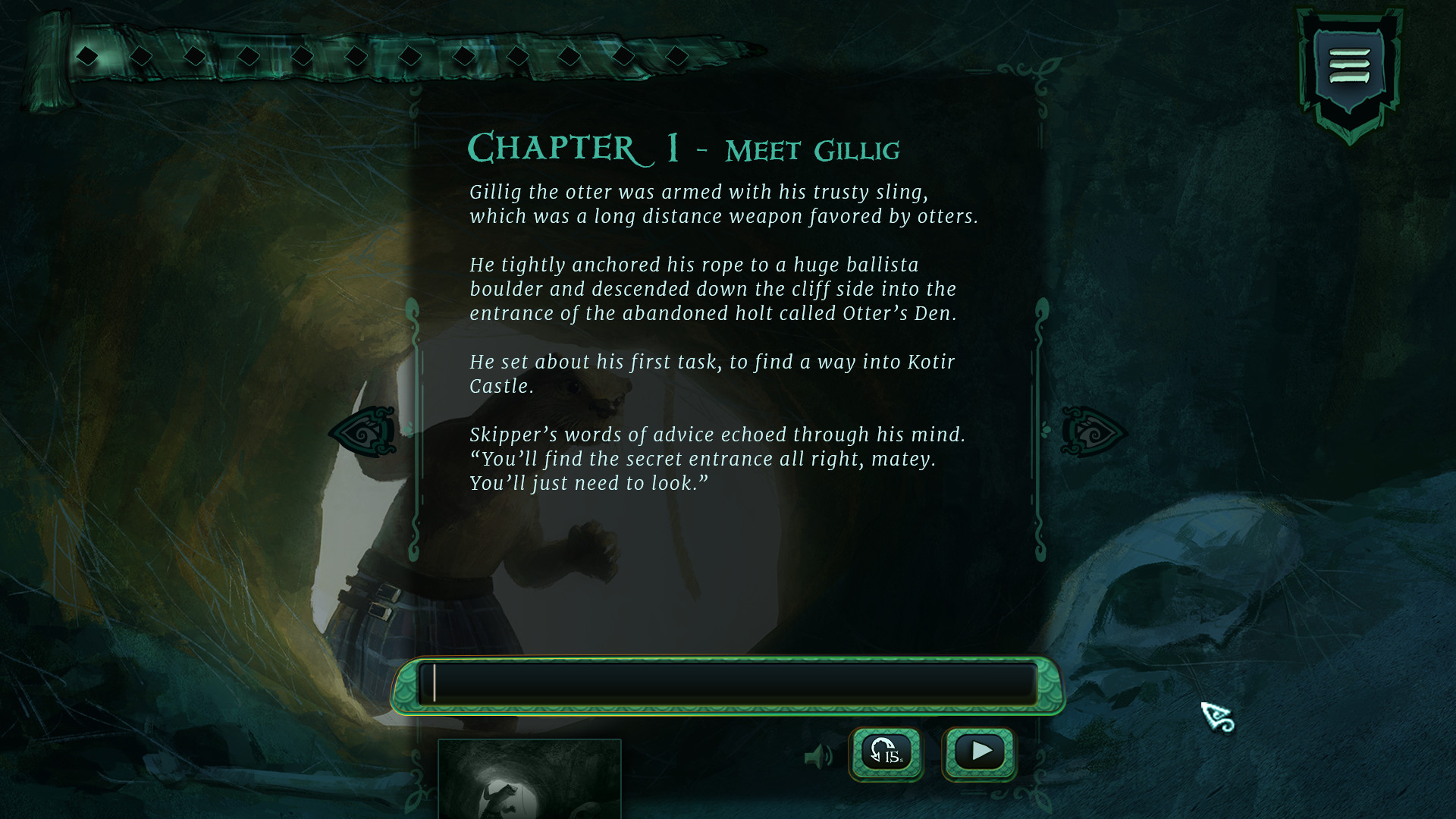 The Lost Legends of Redwall™: Escape the Gloomer Featured Screenshot #1