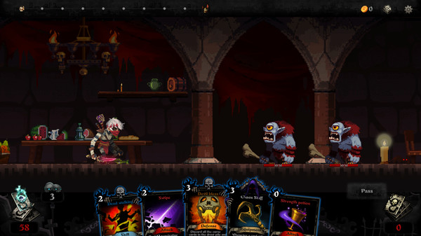 Screenshot z Blood Card