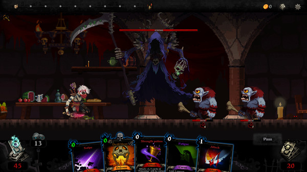 Screenshot z Blood Card