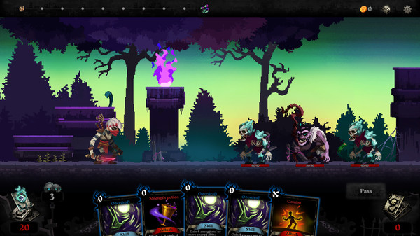 Screenshot z Blood Card