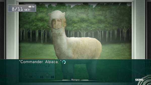 STEINS;GATE: Linear Bounded Phenogram Screenshot
