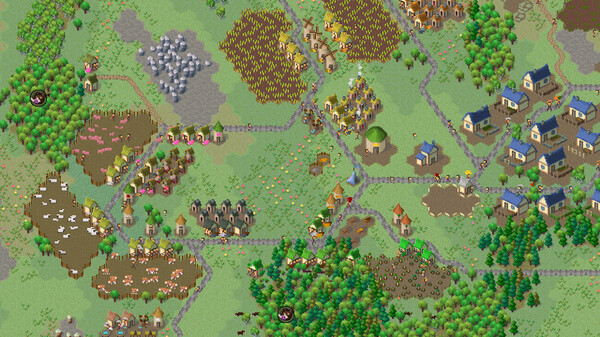 Screenshot z MicroTown