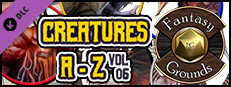 Fantasy Grounds - Creatures A-Z, Volume 6 (Token Pack) Small Capsule Image