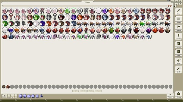 Fantasy Grounds - Creatures A-Z, Volume 6 (Token Pack)