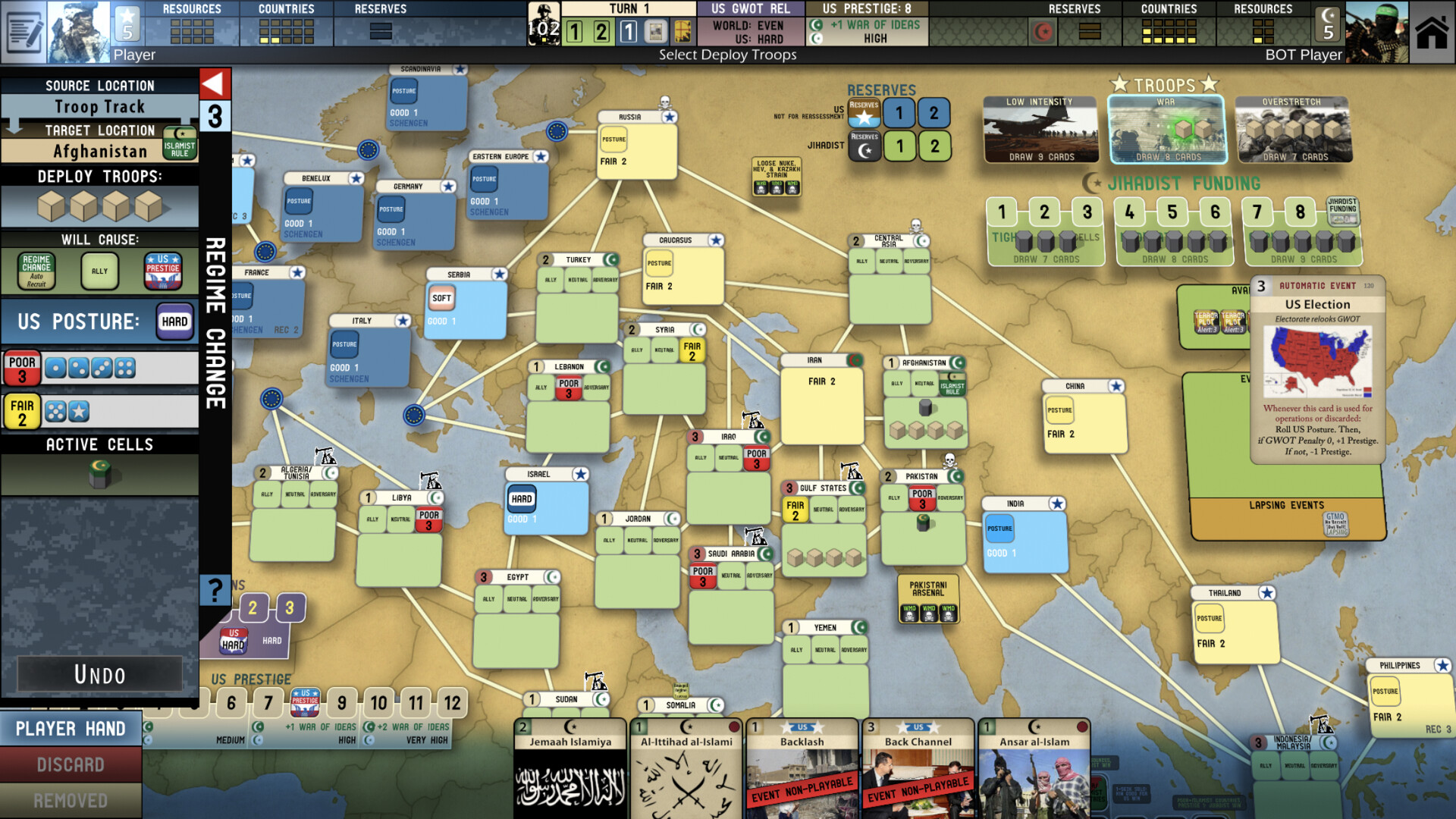 #3. Labyrinth: The War on Terror (Steam) بواسطة: Playdek, Inc.