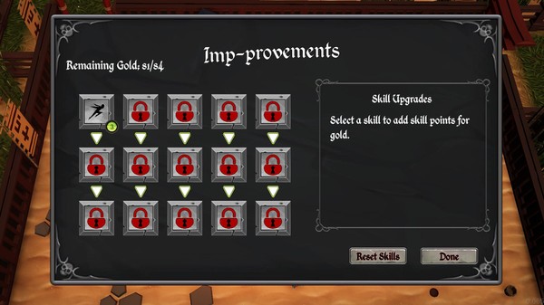 Screenshot z Skull's Impossible Quest