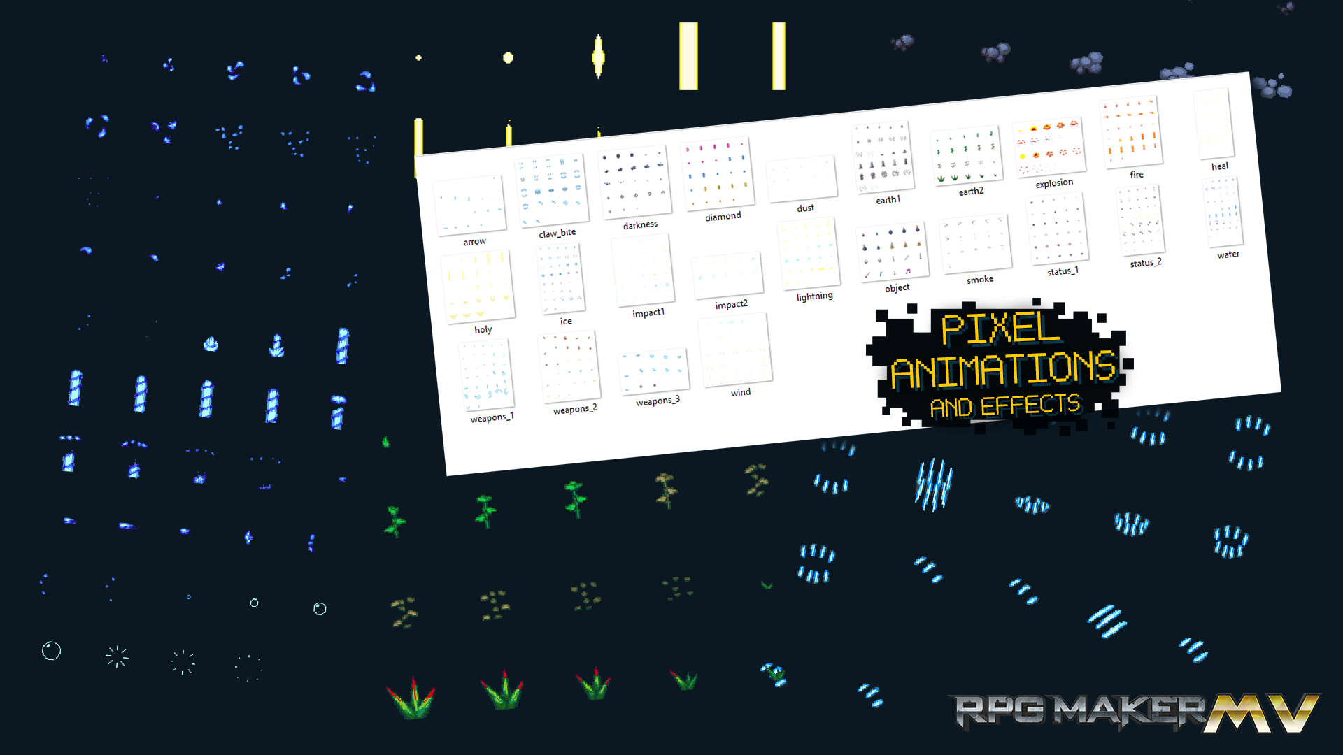 RPG Maker MV - Pixel Animations Featured Screenshot #1