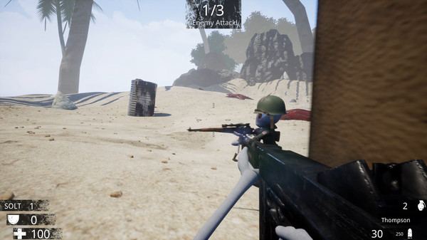 Screenshot z Toy-War: The Beginning