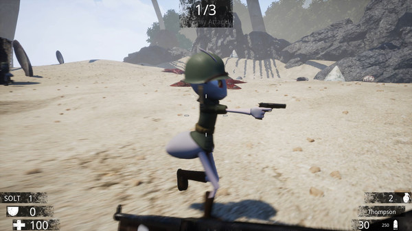 Screenshot z Toy-War: The Beginning