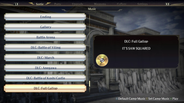 WARRIORS OROCHI 4/無双OROCHI3 - BGM Pack