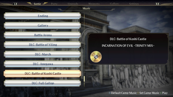 WARRIORS OROCHI 4/無双OROCHI3 - BGM Pack