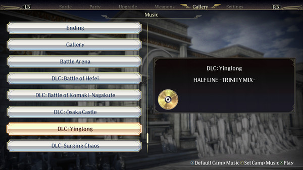 WARRIORS OROCHI 4 - BGM Pack 2