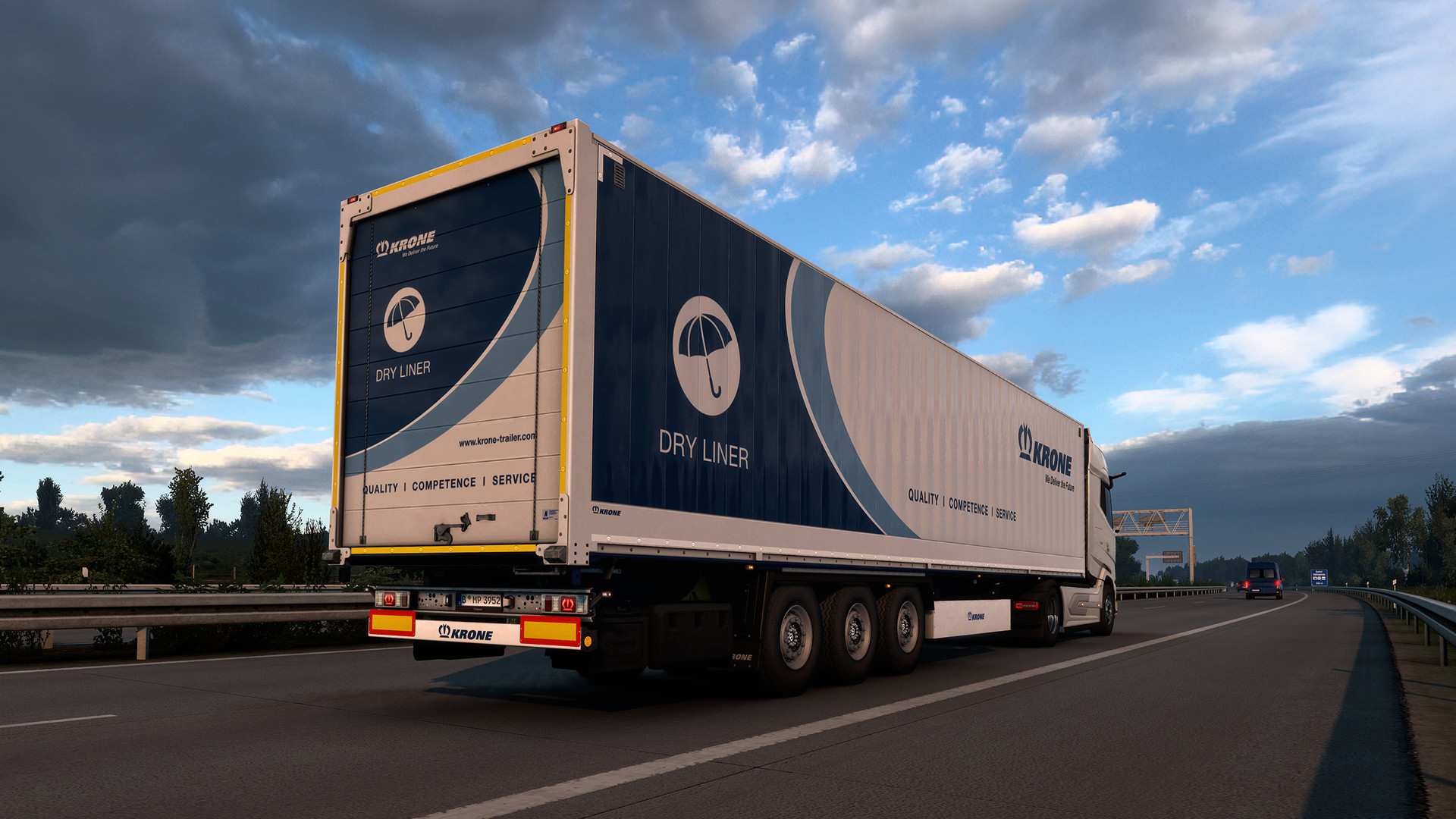 Euro Truck Simulator 2 - Krone Trailer Pack gameplay screenshot 6