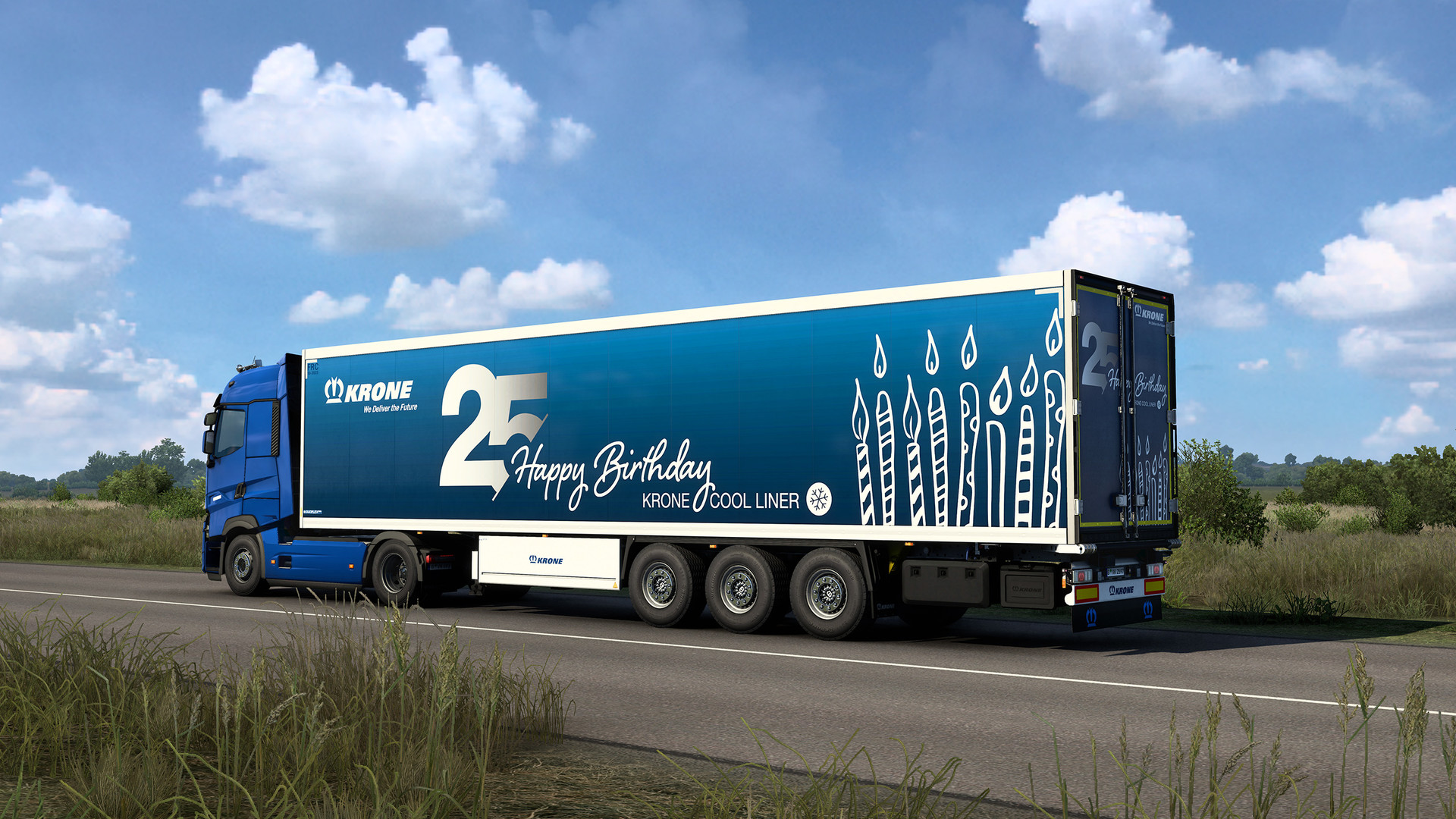 Euro Truck Simulator 2 - Krone Trailer Pack gameplay screenshot 5