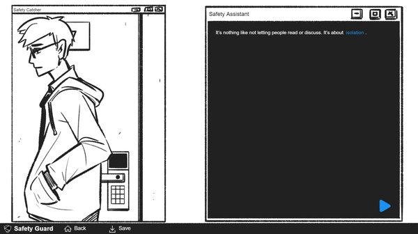 Screenshot z Big Brother Is Shaping You