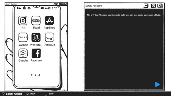 Screenshot z Big Brother Is Shaping You