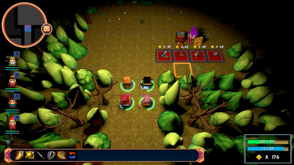 Screenshot z Tactics Rogue