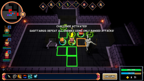 Screenshot z Tactics Rogue