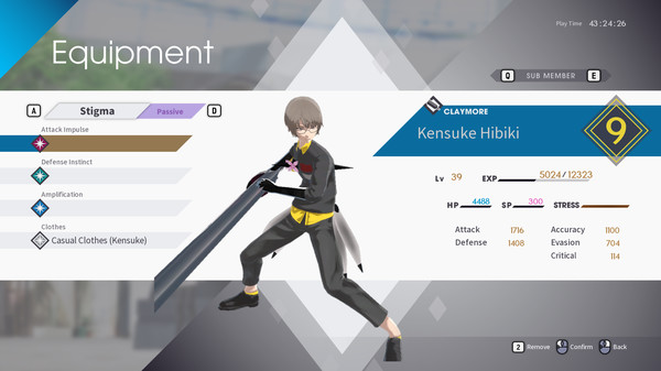 The Caligula Effect: Overdose - Casual Clothes Costume Set