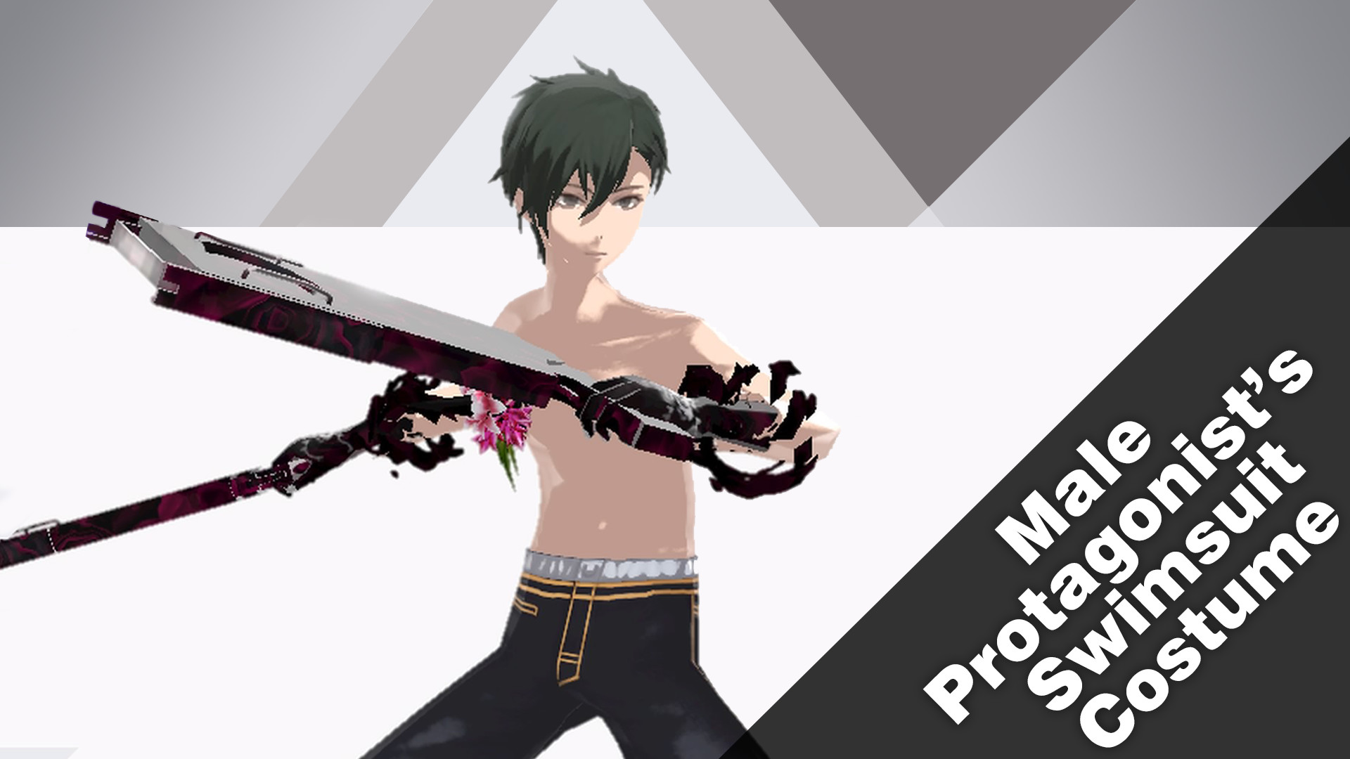 The Caligula Effect: Overdose - Male Protagonist's Swimsuit Costume Featured Screenshot #1