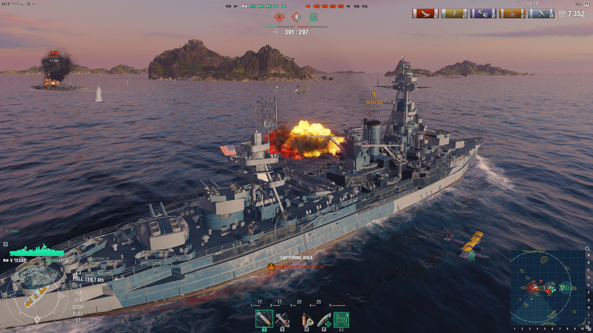 #6. World of Warships — Rental Texas (3 days) (Steam) di: Wargaming Group Limited