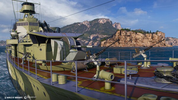 World of Warships — Yūbari Pack