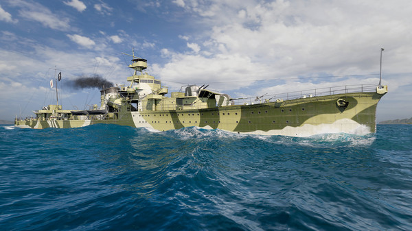 World of Warships — Yūbari Pack