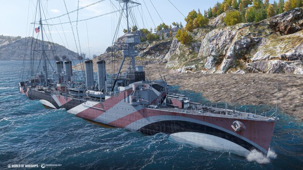 World of Warships — Marblehead Lima