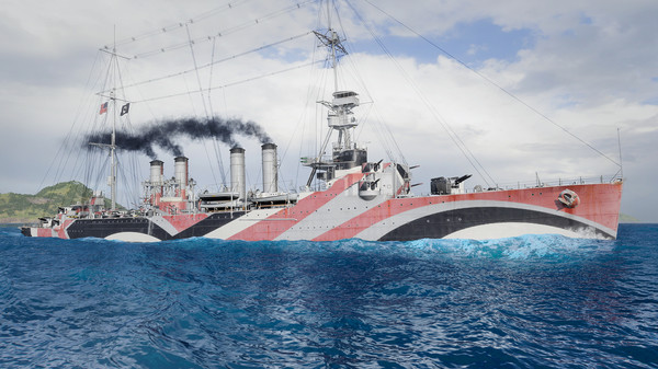 World of Warships — Marblehead Lima Pack Screenshot