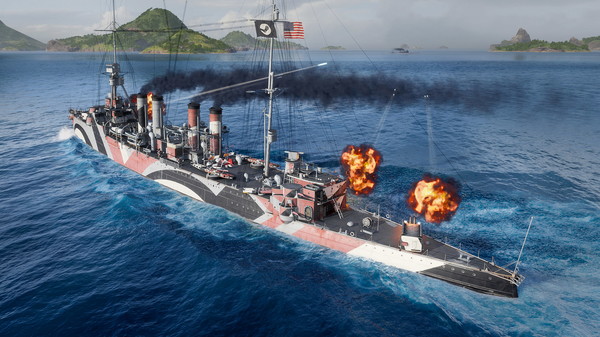 World of Warships — Marblehead Lima Pack Screenshot