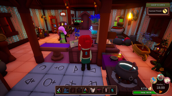 Screenshot z Alchemy Garden