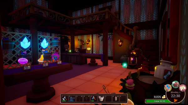 Screenshot z Alchemy Garden