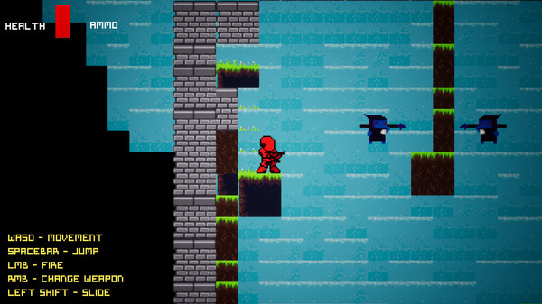 Pixel Robot Hunter screenshot 2
