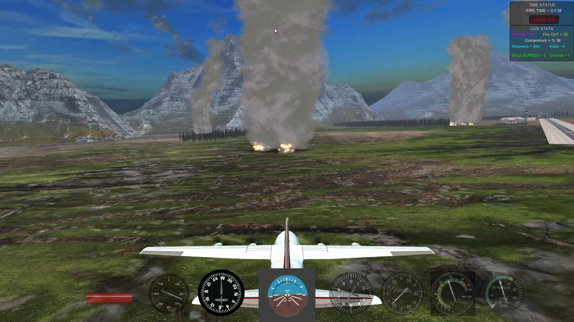 #9. Air Attack 3.0, Aerial Firefighting Game (Steam) By: ATC Flight Simulator