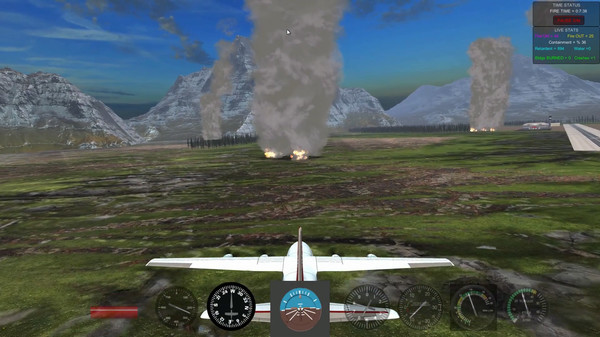 Screenshot z Air Attack 3.0, Aerial Firefighting Game