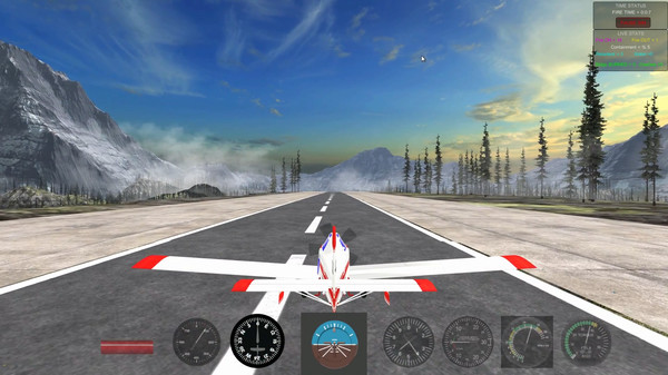 Screenshot z Air Attack 3.0, Aerial Firefighting Game