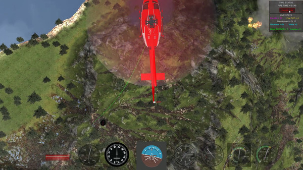 Screenshot z Air Attack 3.0, Aerial Firefighting Game