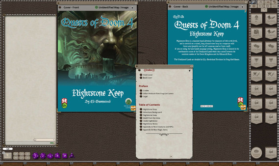 Fantasy Grounds - Quests of Doom 4: Nightstone Keep (5E)