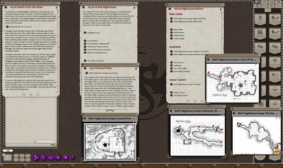 Fantasy Grounds - Quests of Doom 4: Nightstone Keep (5E)