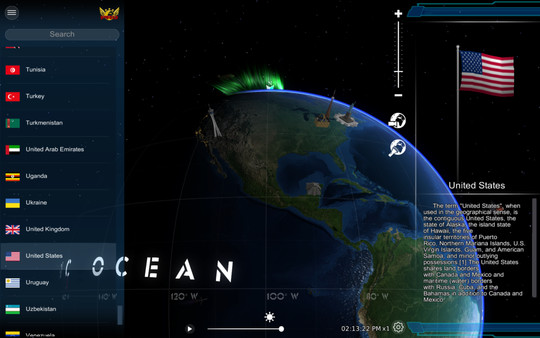 Globe Geography 3D screenshot 2