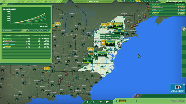 Screenshot z Transport INC Screenshot z Transport INC