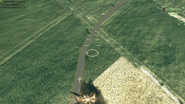 Screenshot z Warplanes: WW2 Dogfight