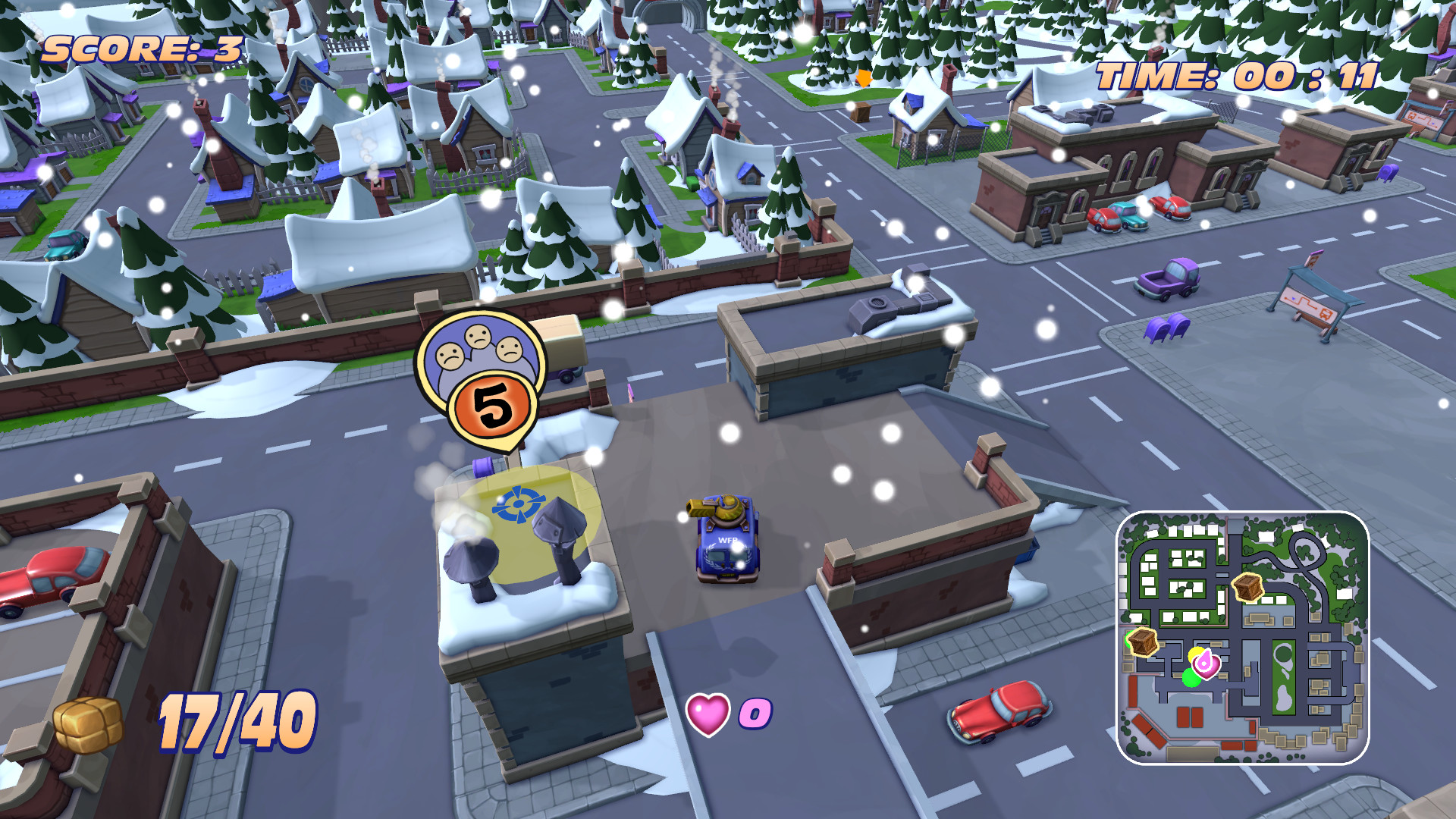 #4. Food Drive: Race against Hunger (Steam) 由: Gamers for Good