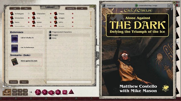 Fantasy Grounds - Alone Against the Dark (Call of Cthulhu 7E)