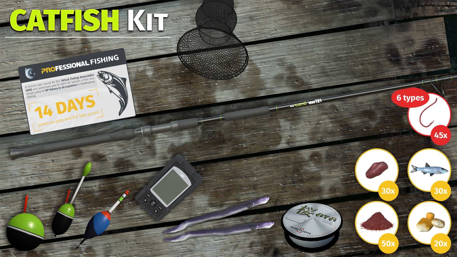 Professional Fishing: Catfish Kit Featured Screenshot #1