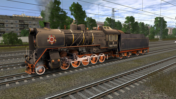 Trainz 2019 DLC - CO17-4373 ( Russian Loco and Tender )