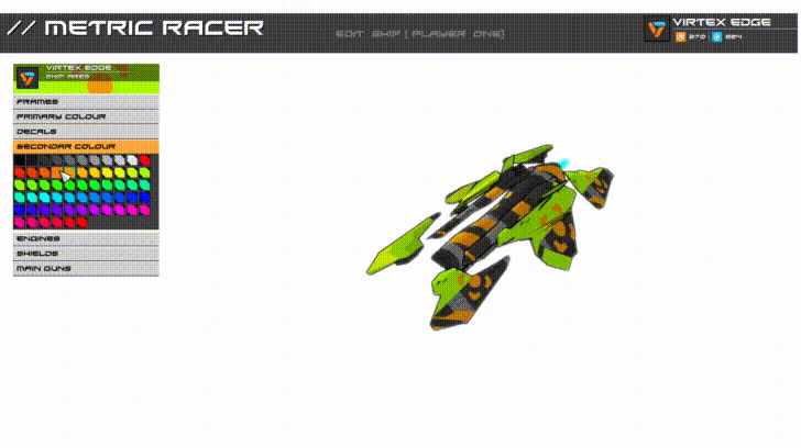 Metric Racer video 2