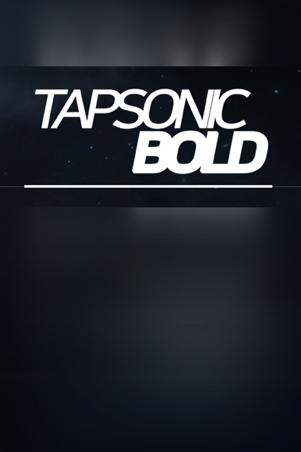 Обложка TAPSONIC BOLD