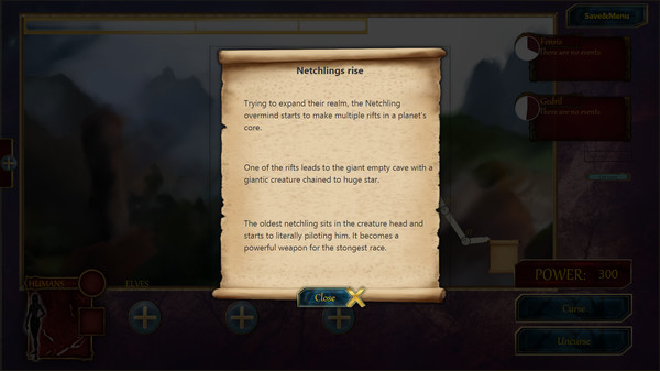 Screenshot z Divine Business: Fantasy Trading Simulator